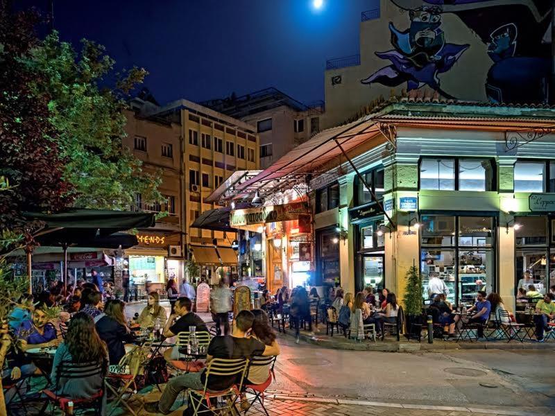 Ferienwohnung Compass Lofts Athen Exterior foto