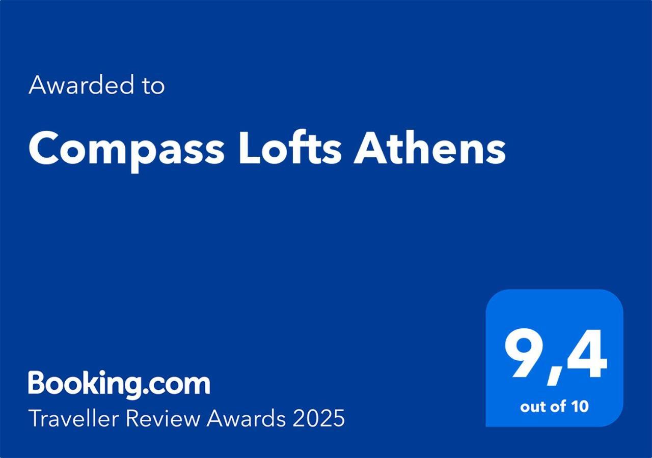 Ferienwohnung Compass Lofts Athen Exterior foto